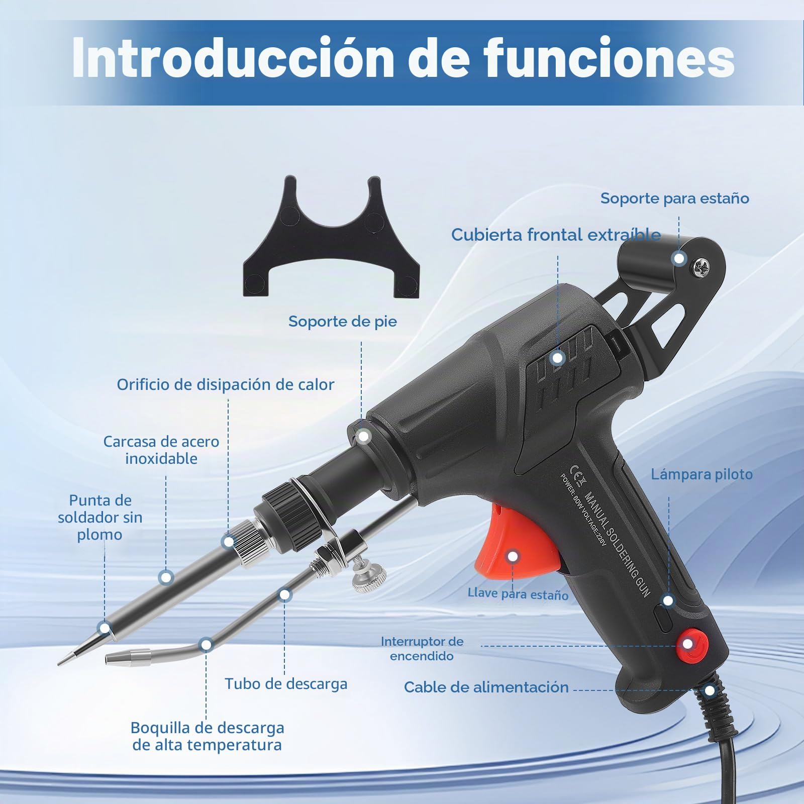 Juego de soldador multifunción portátil, herramientas de soldadura láser industriales internas, soldadora láser, pistola de soldadura automática, pistola de soldadura manual con 5 cables de soldadura