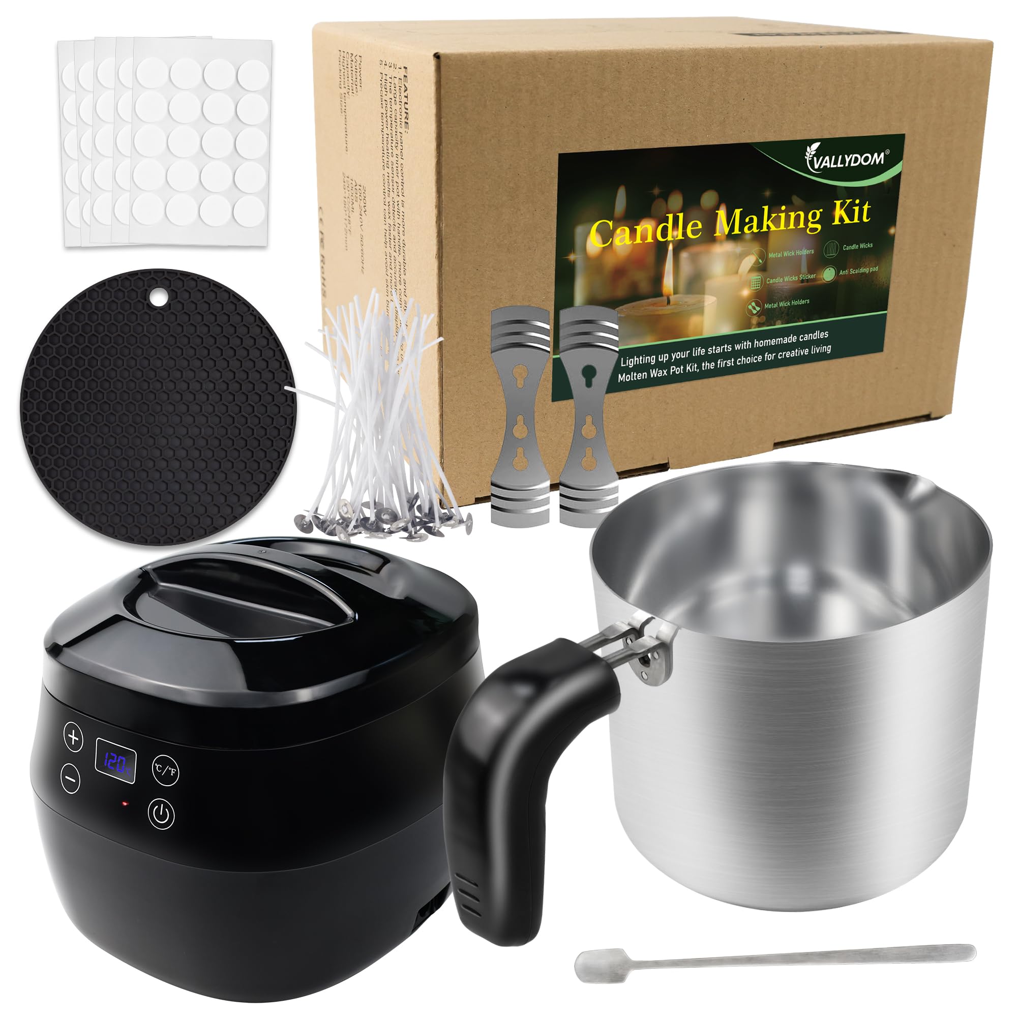 Kit Per Candele Fai Da Te NOPWOK - Tutto L'occorrente Per Creare