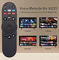 Vista 2 de para reemplazo de Smart TV Vizio, para control remoto VIZIO 2019-2024 para Smart TV con control de voz.