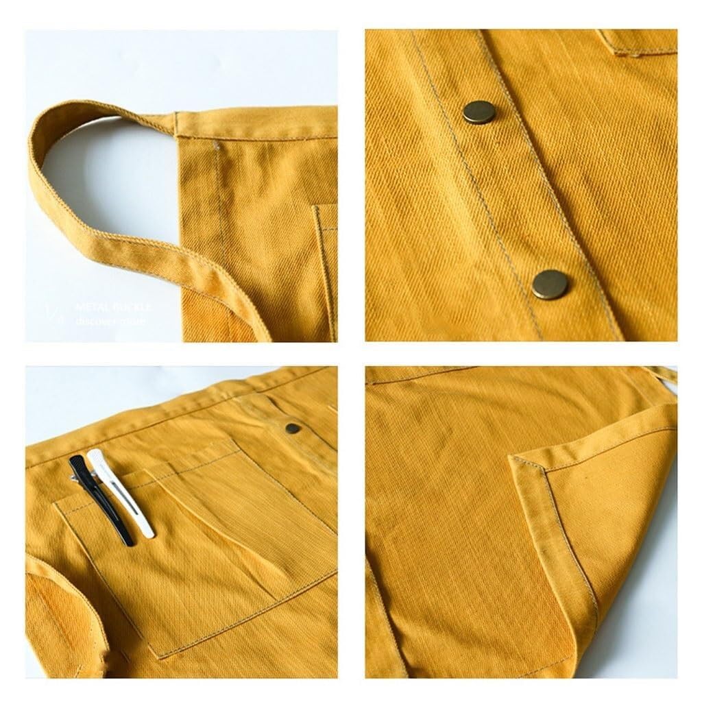 Delantal de chef para hombre y mujer, estilo coreano, moderno, cocina, hotel, restaurante, camarero, ropa de trabajo