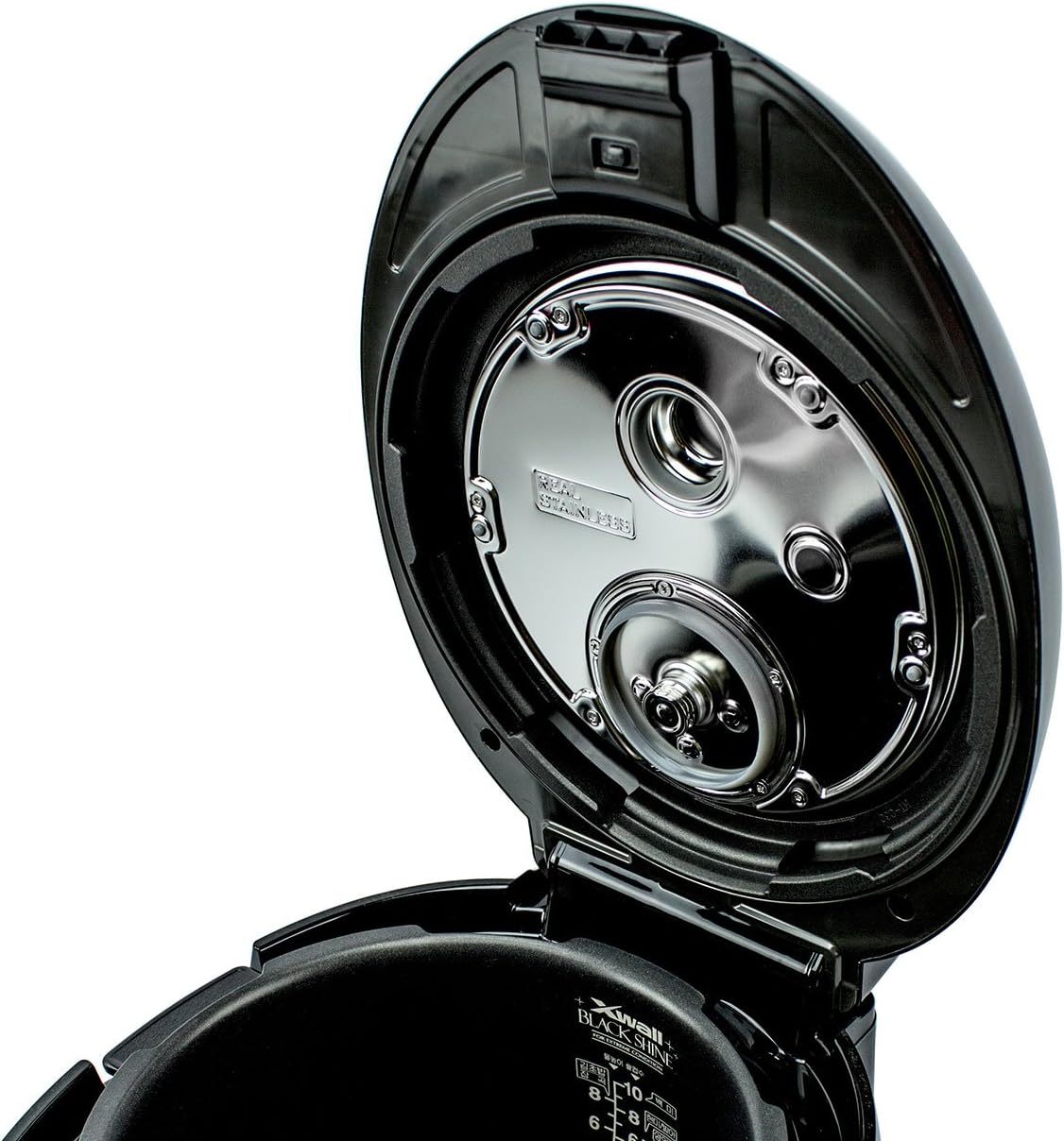 Interior of the CUCKOO CRP-HY1083F rice cooker lid.