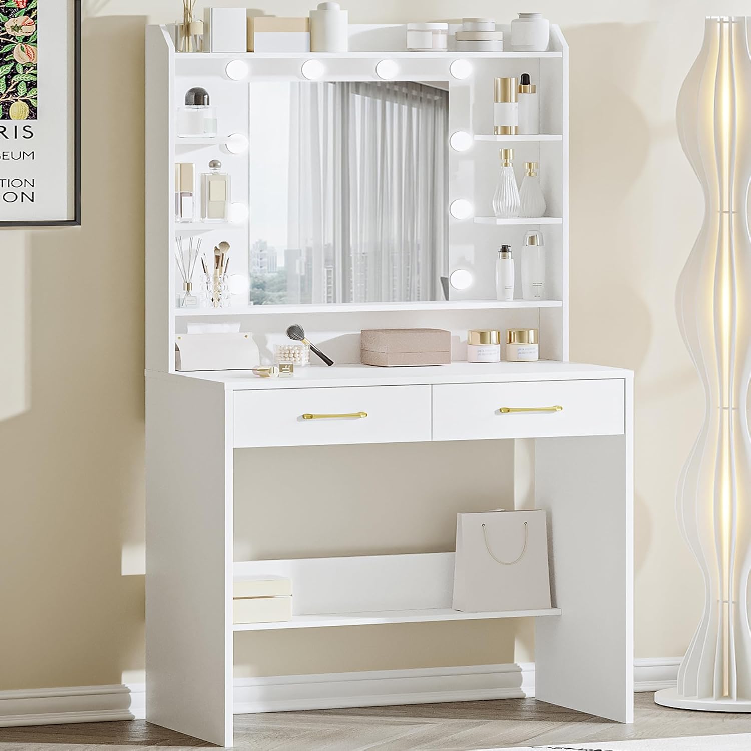 Tocador de Maquillaje LED