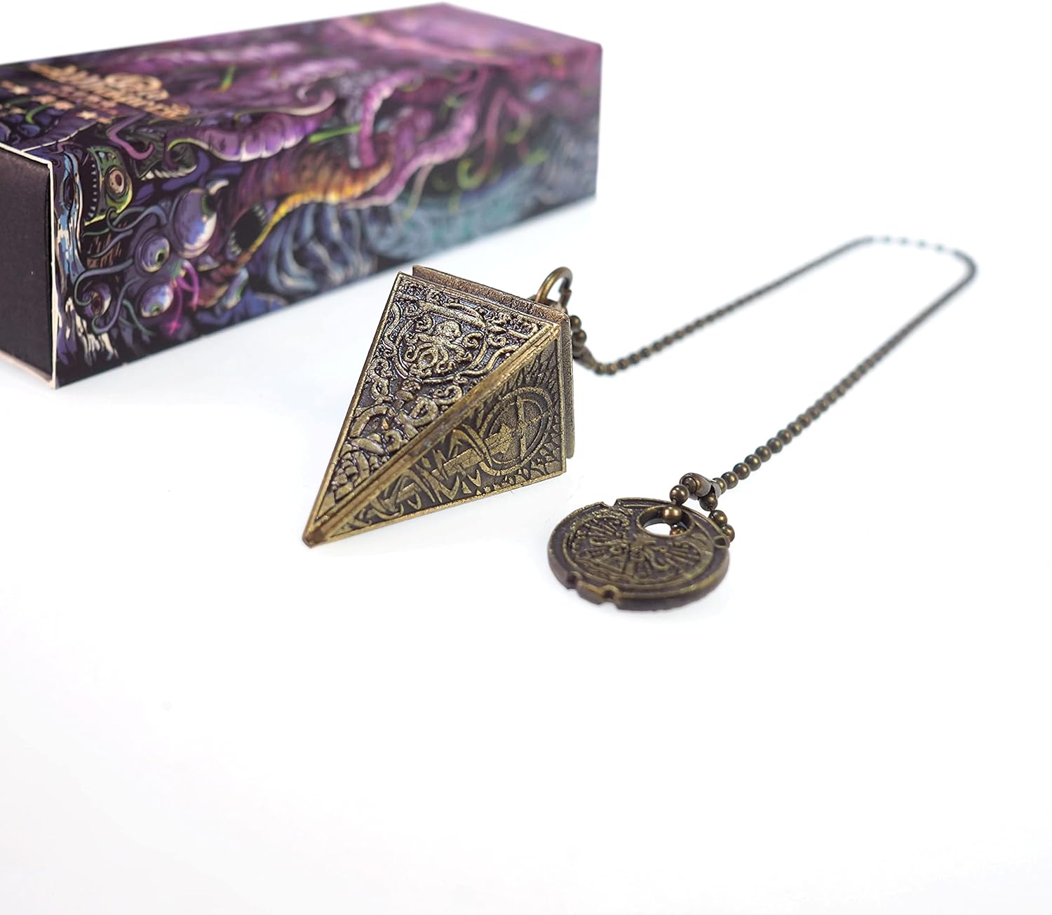 Cthulhu Octopus Mystery Game Mythical Fantasy Tarot Cards Collectible Divination Playing Cards Decks Magic Party Fortune Telling Cards Game Artwork (deep Purple)