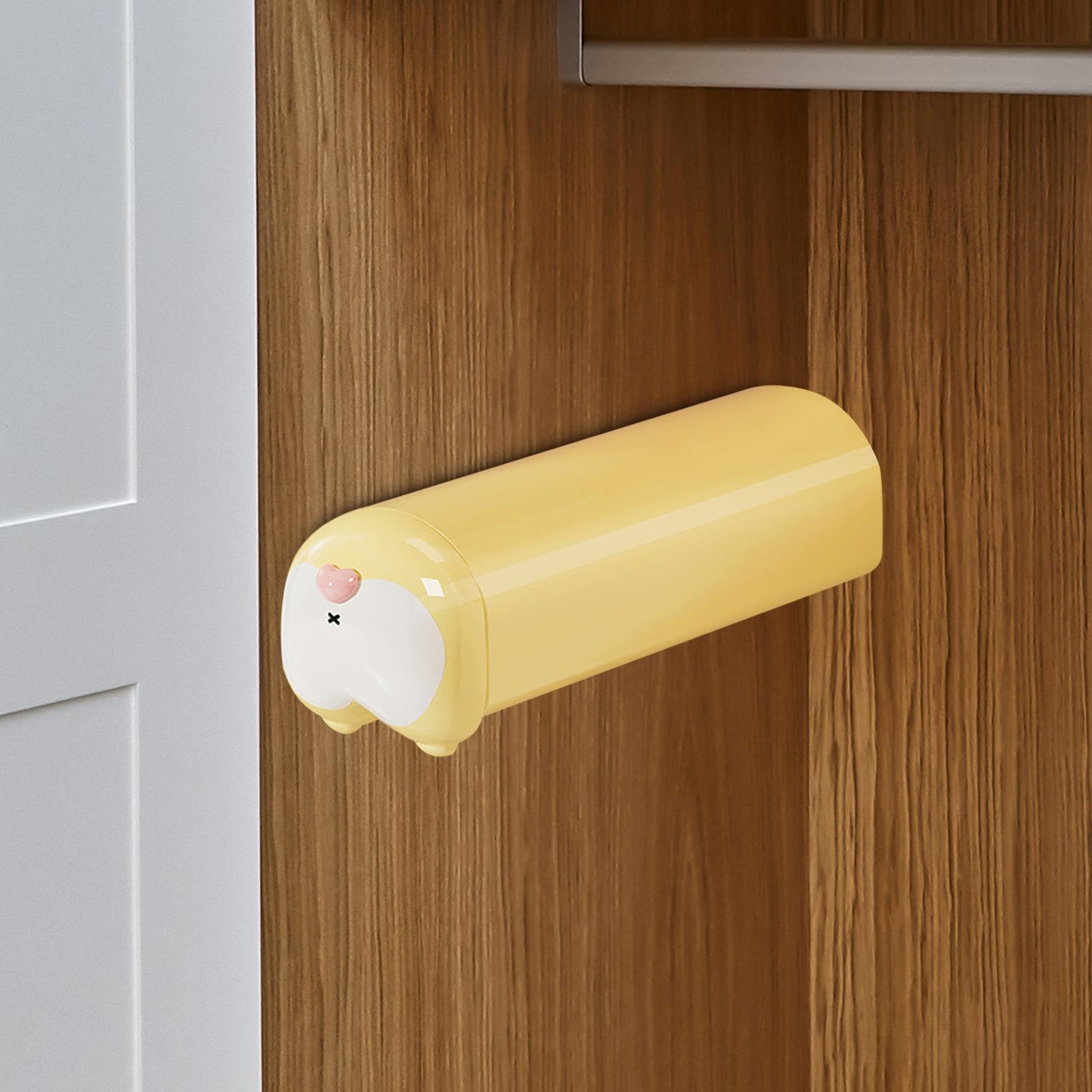 Underwear Socks Storage Box Closet Organizer Multifunction Space Saving Wall Mount Underwear Organizer Divider for Socks Ties, Yellow