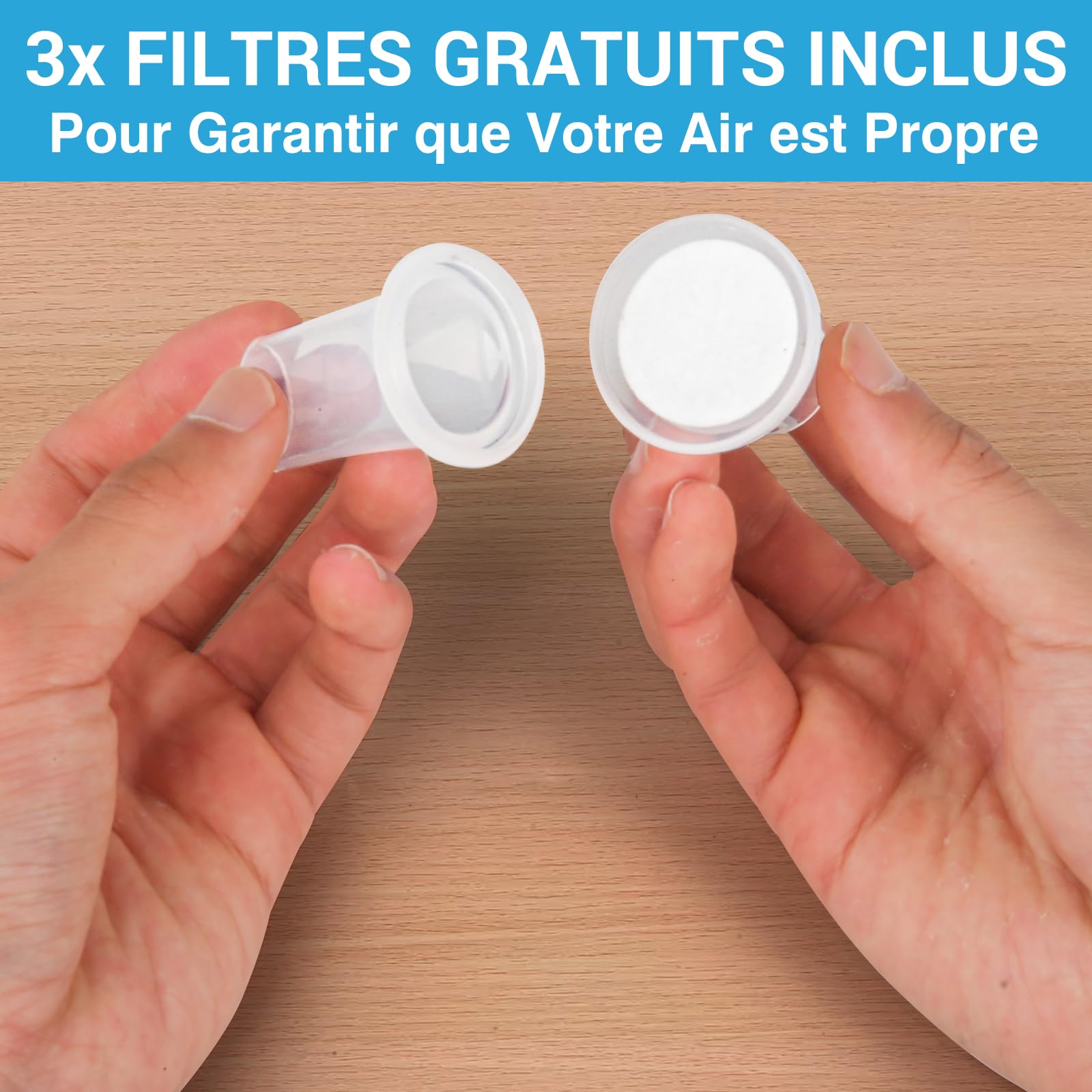 Appareil de Nettoyage du Mucus et d'Expansion Pulmonaire par Tilcare - Pour une Meilleure Forme et un Meilleur Sommeil - Traitement Parfait pour la BPCO, l'Asthme, la Bronchite et la Mucoviscidose