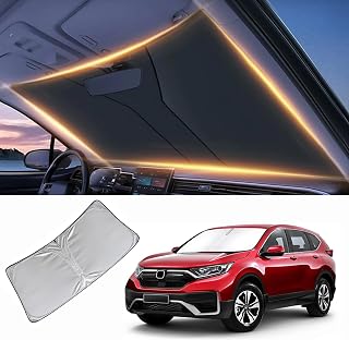 Windshield Sun Shade for Honda CRV CR-V Front Window Shades Cover for 2010-2025 Windshield Sun Visor Protector Car Accessories