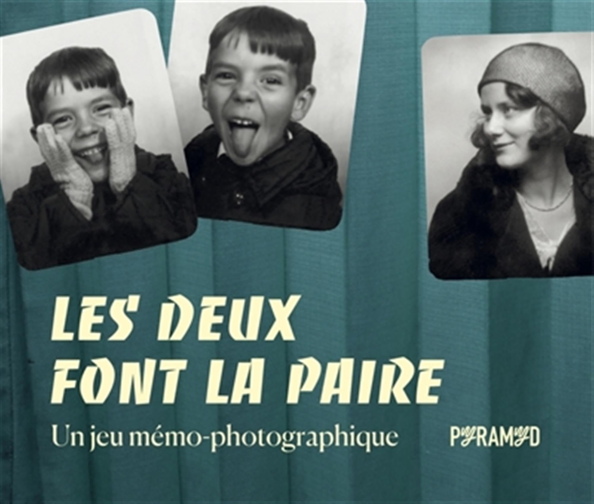 Les deux font la paire: Un jeu mémo-​photographique