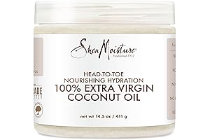 Shea Moisture for Dry Skin Nourishing Hydration 100% Extra Virgin Coconut Oil...
