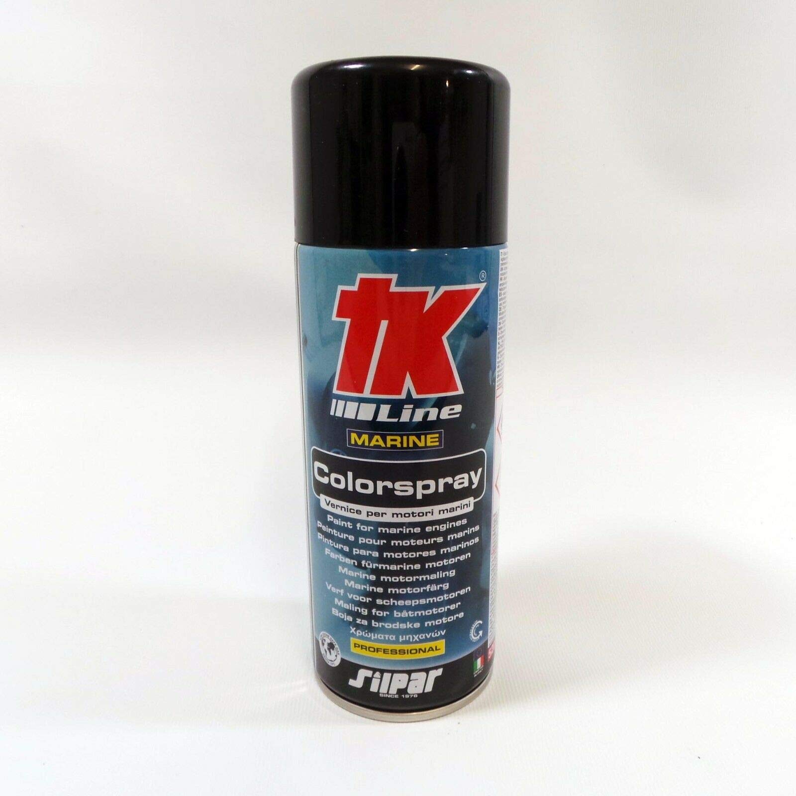 TK Line Colorspray Marine Engine Spray Paint Can 400ml (Mercury Black)