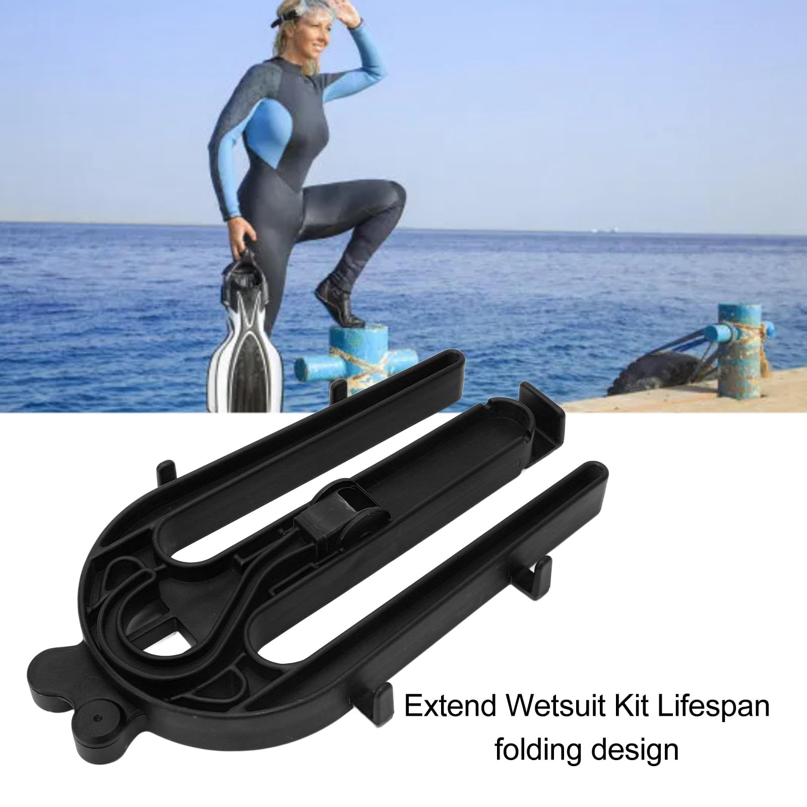 Percha para Traje de Neopreno para Surf, ABS, Percha para Traje de Neopreno Plegable de Secado rápido y Servicio Pesado, Perchas para Surf Plegables multifunción, Perchero