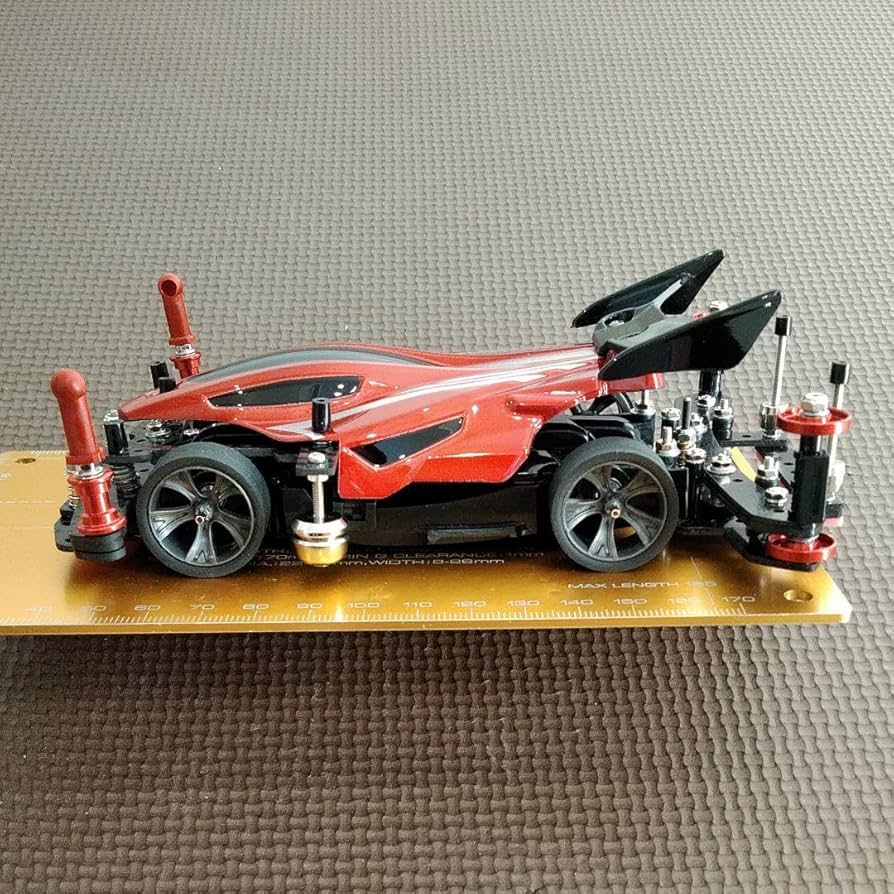 ミニ四駆　完成品　デュアルリッジ　Red&Black Special ミニ四駆 完成品 デュアルリッジ Red&Black Special