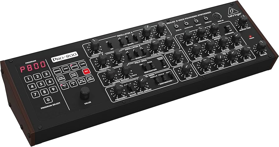 Behringer Pro-800・アナログシンセサイザー8ボイスポリフォニック Amazon.com: Behringer PRO-800 Classic Analog 8-Voice Polyphonic
