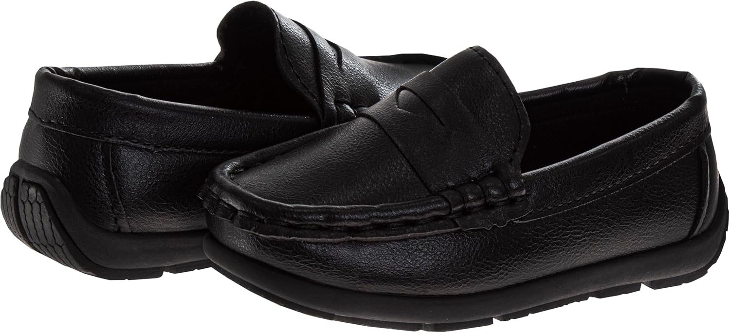 French Toast Boys Oxford Shoes Slip On Dress Shoes Moccasins Penny Loafers for Boys (Size 5-10 Toddler / 11-13 Little Kid / 1-4 Big Kid) - Image 4