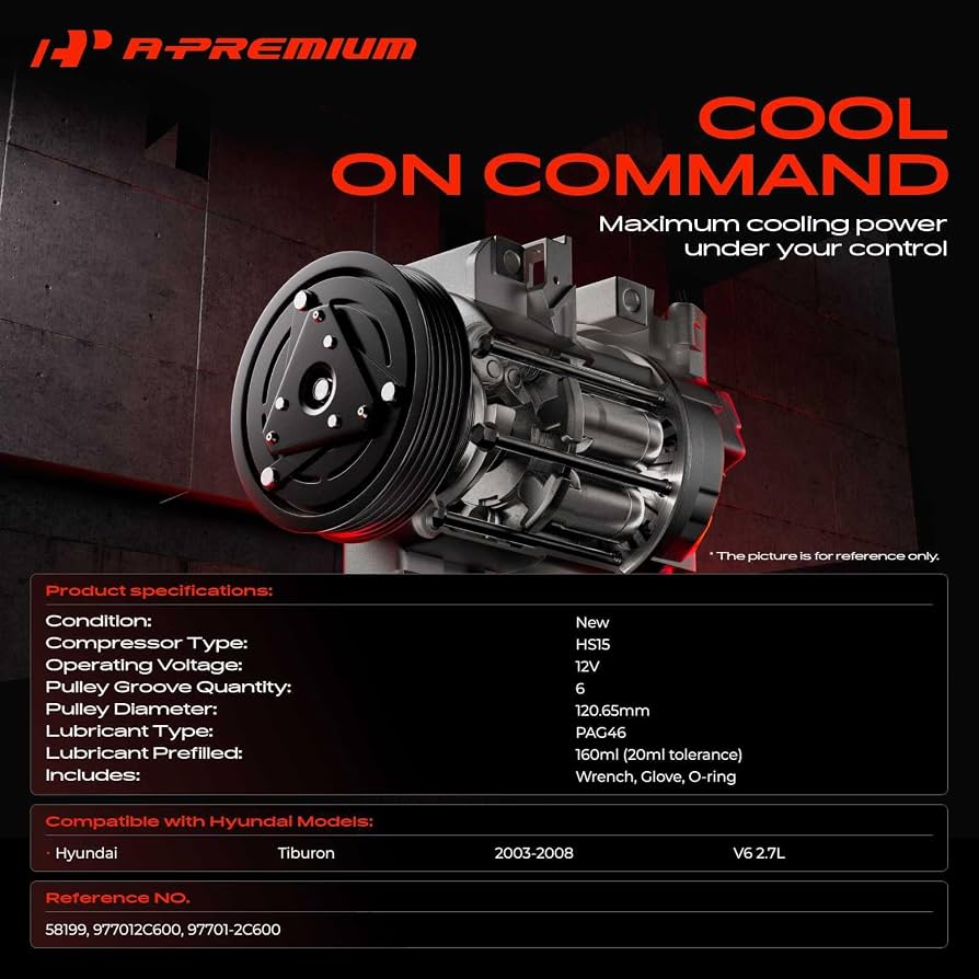Amazon.com: A-Premium Air Conditioner AC Compressor with Clutch