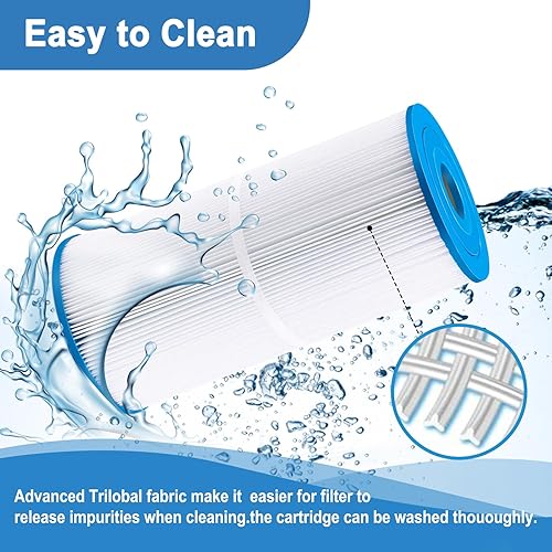 Miniatura 4 de REEPLAR PWK35B reemplaza los filtros de spa Hot Springs Limelight, compatible con Watkins 1642301-1, 78161, 78286, Filbur FC-3921, cartucho de