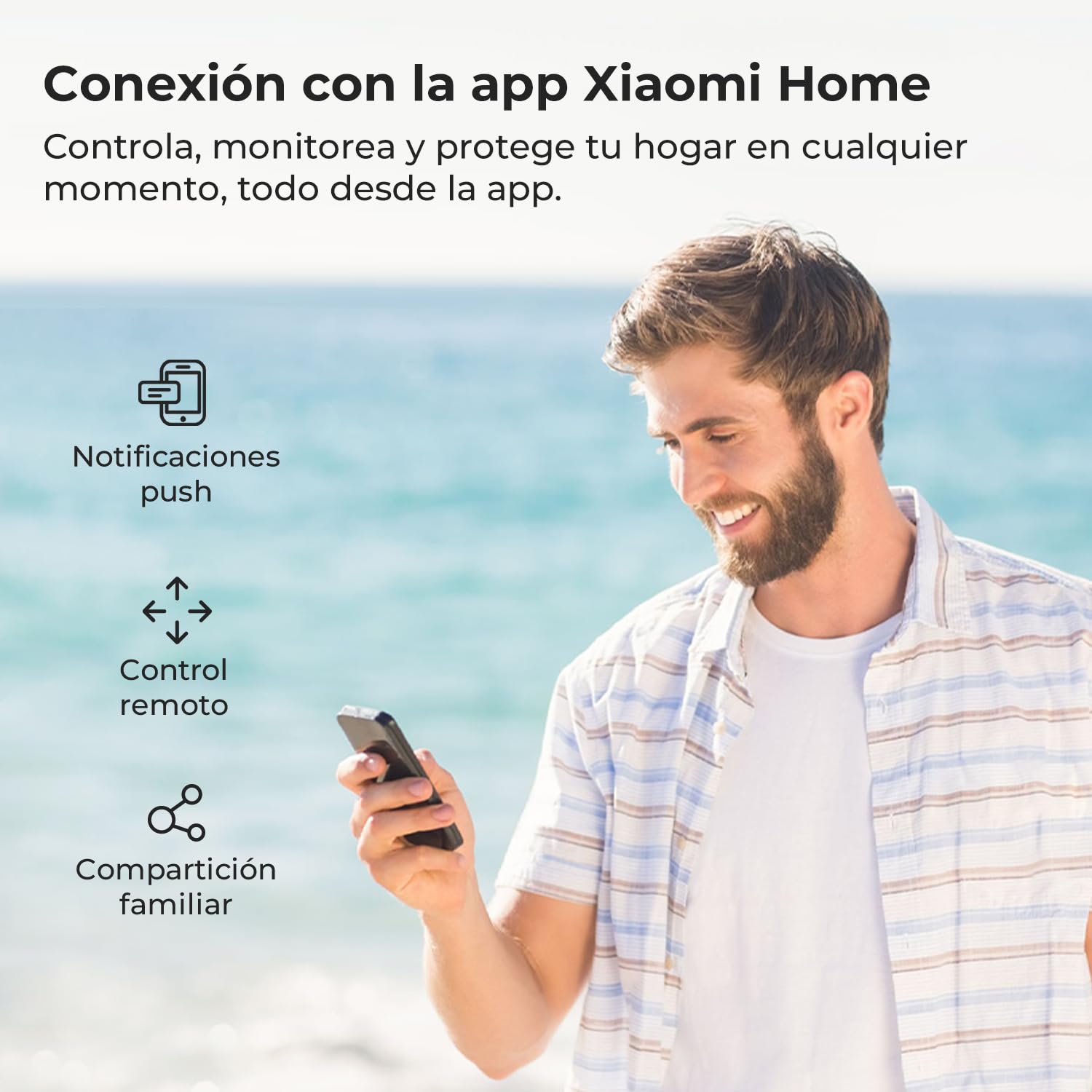 IMILAB 4K 8MP Cámara de Seguridad Exterior, WiFi 2,4/5GHz, Cámara Vigilancia 360° con Detección de Personas y Vehículos, Impermeable, Grabación Continua 24/7, Sin Cuotas Mensuales(EC6 Pro)