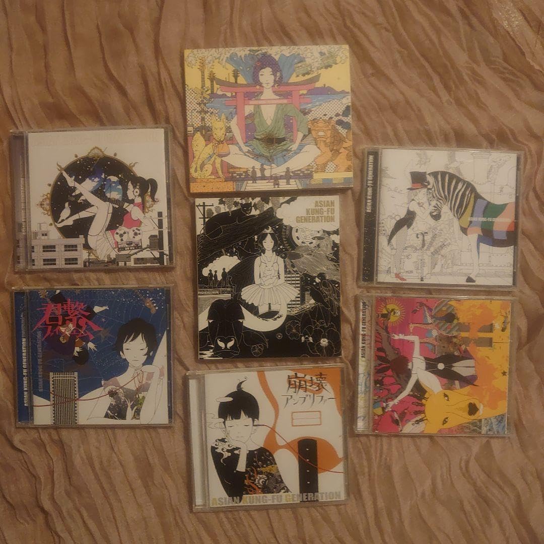【ばら売り可】ASIAN KUNG-FU GENERATION CD7枚セット 可ASIAN KUNG-FU GENERATION CD7枚セット ばら売り可】ASIAN