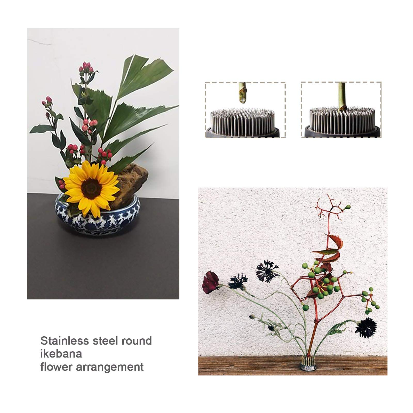 Kikkerland Mini Ikebana kit voor bloemen | ZIN Aan Tafel