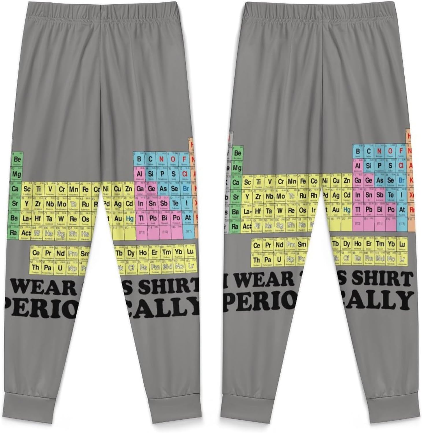 [mAnFcHiA] キッズ パジャマ 上下セット 元素の周期表 化学元素 面白 長袖 子供服 長袖パジャマ 肌に優しい 綿100%