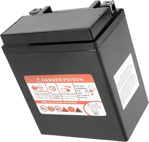 Miniatura 6 de Caltric Batería Agm compatible con Kawasaki Ninja 250R Ex250F Ex-250F 1995-2005