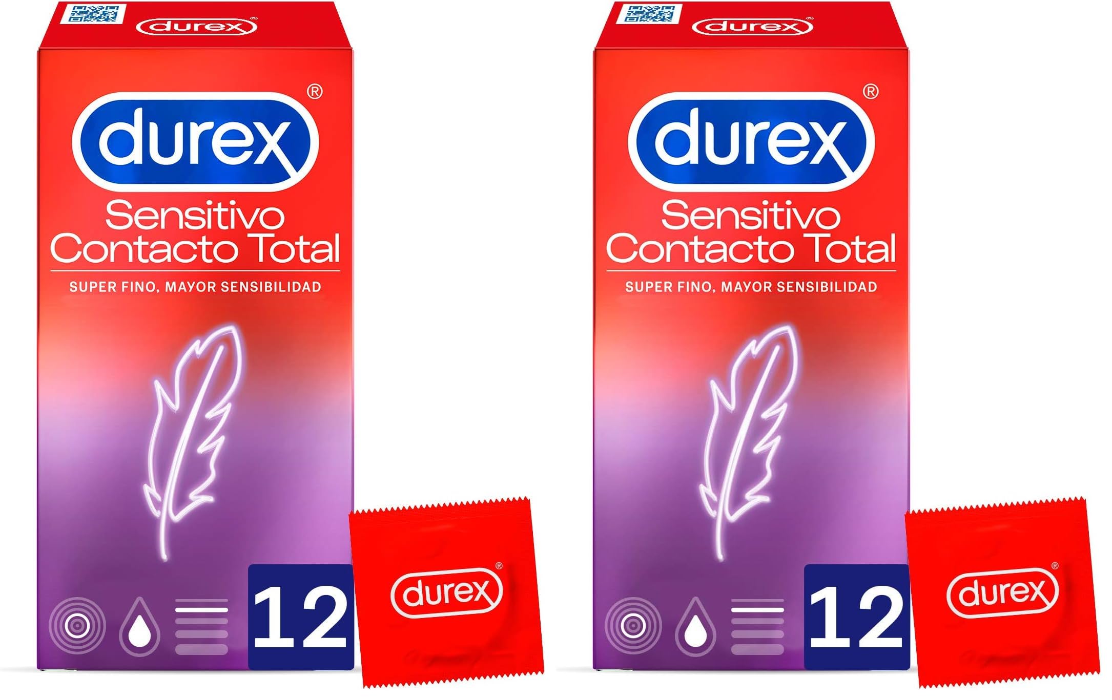 Durex Especiales, Azul, 12 Unidad (Paquete de 2) en oferta en Amazon