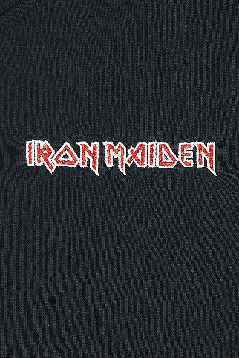 Iron Maiden A Real Live/Dead One Hombre Capucha con Cremallera Negro