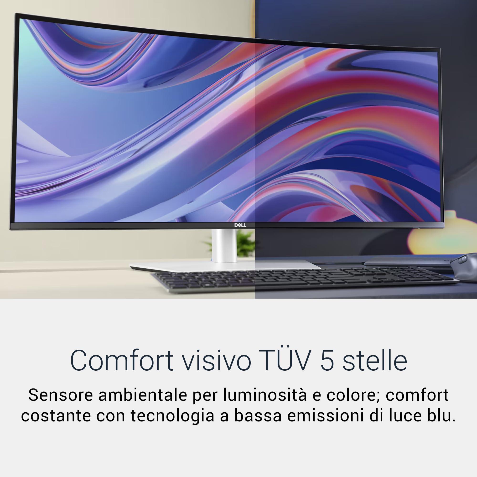Dell UltraSharp 34 Curvo Thunderbolt Hub Monitor - U3426WER, 34'' WQHD
