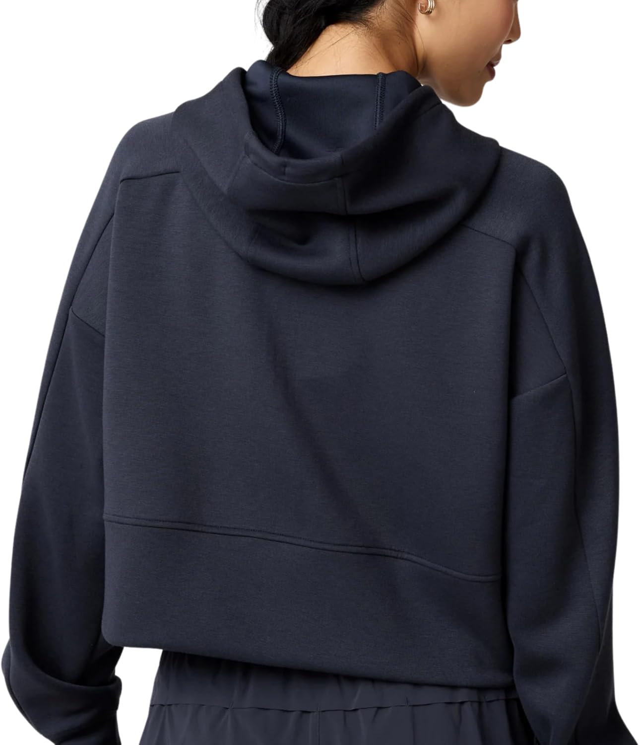 Beyond Yoga SoftSpring Full Zip Hooded Jacket, Glacier