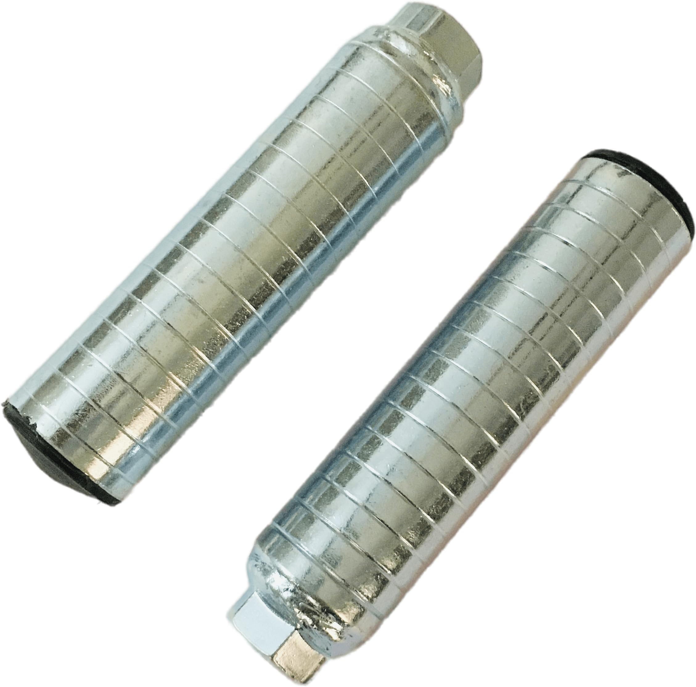 LORWADIYA Bicycle Foot Rest Aluminum Alloy Anti-Skid Cycle Silver Leg Pegs Foot Rest Stunt Axle 1 Pair (Silver)-image-39
