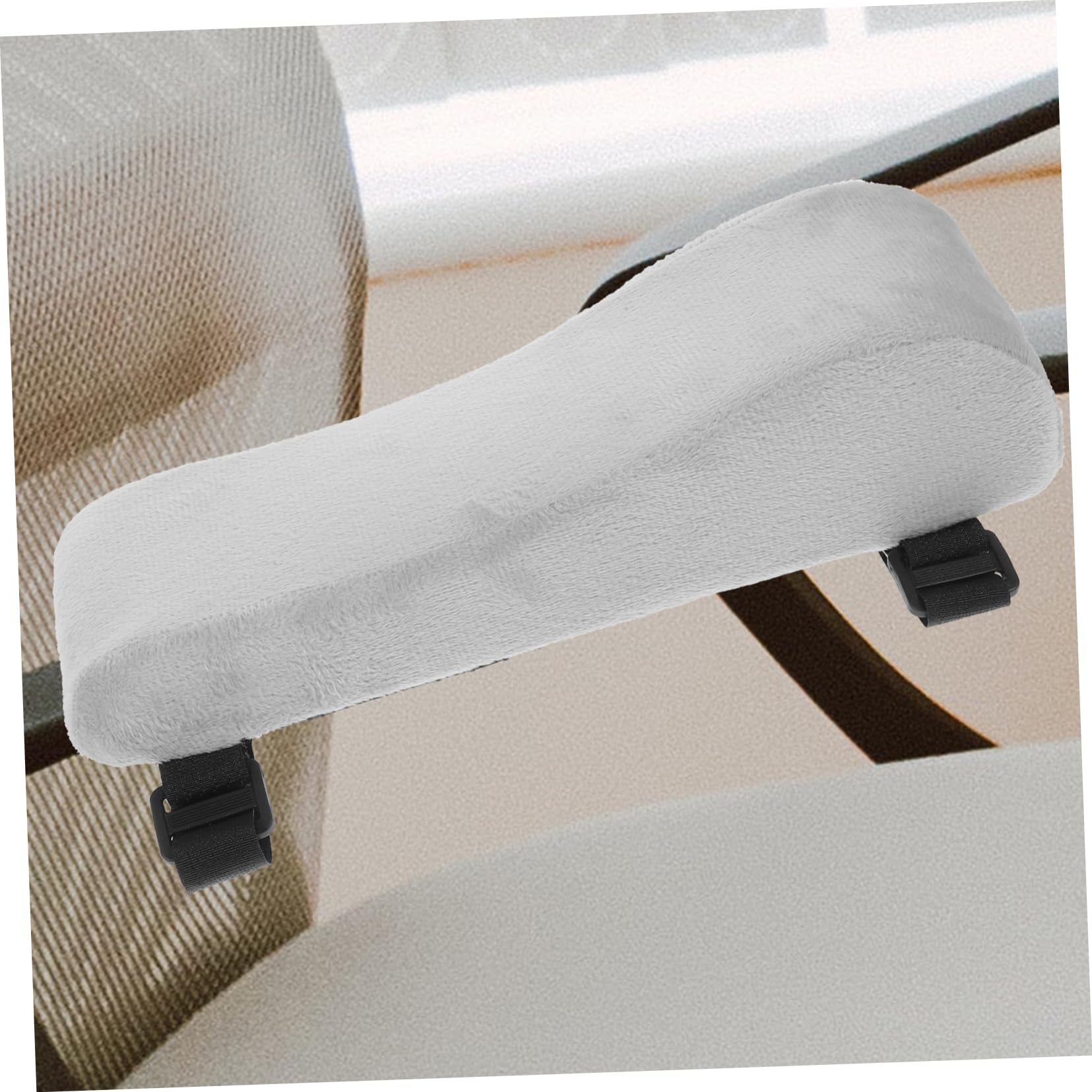 Angoily 2 Ensembles Coussin Accoudoir De Chaise Mousse Mémoire Housse pour Soulager Pression des Coudes Support Ergonomique pour Gaming 2 Pièces * 2