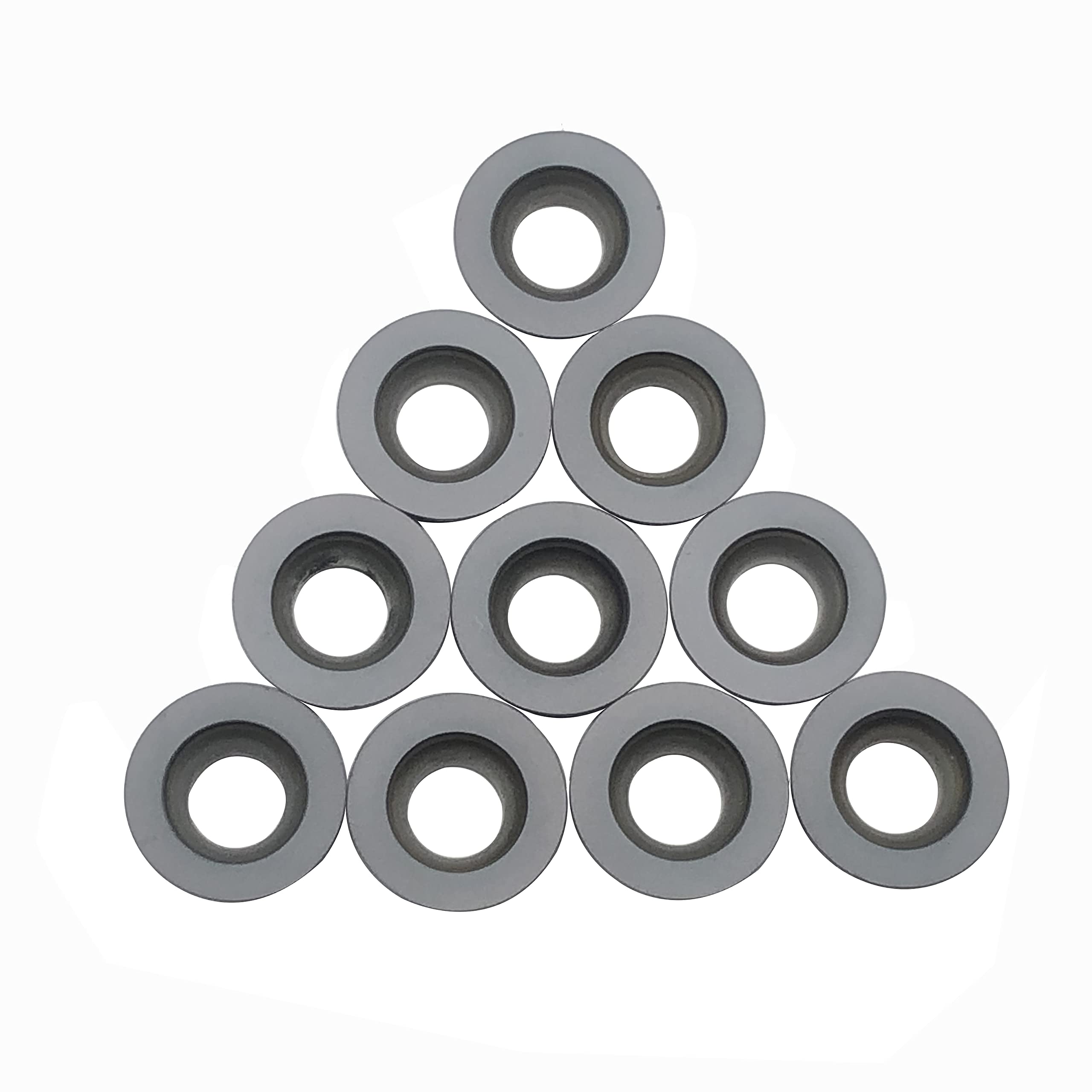 GBJ 10pcs RPMW 1003 M0 Grey R5 Round Carbide Milling Inserts for Milling holder SRDPN SRAPR