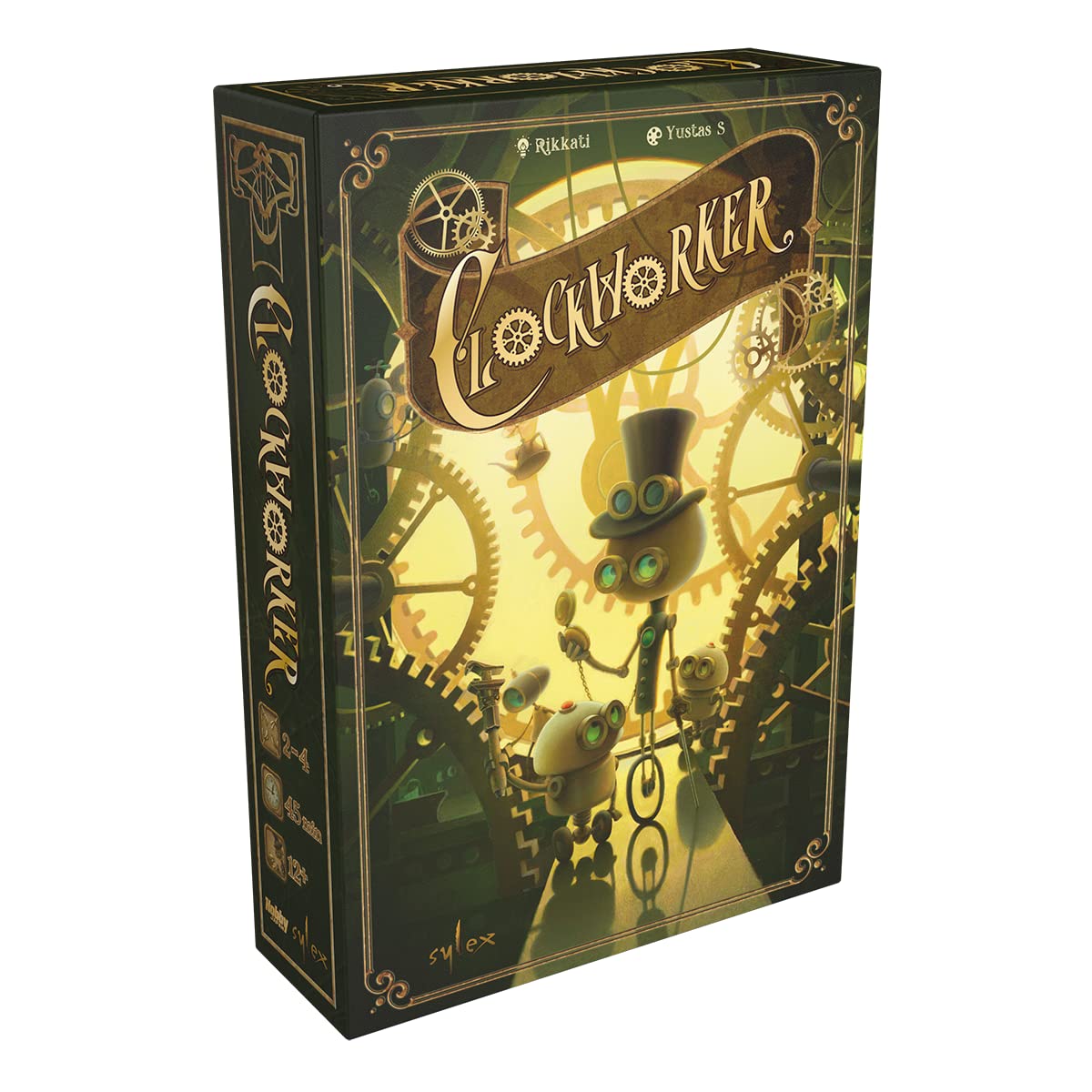 Sylex Edition, Clockworker, Kennerspiel, Strategiespiel, 2-4 Spieler, Ab 12+ Jahren, 45 Minuten, Deutsch