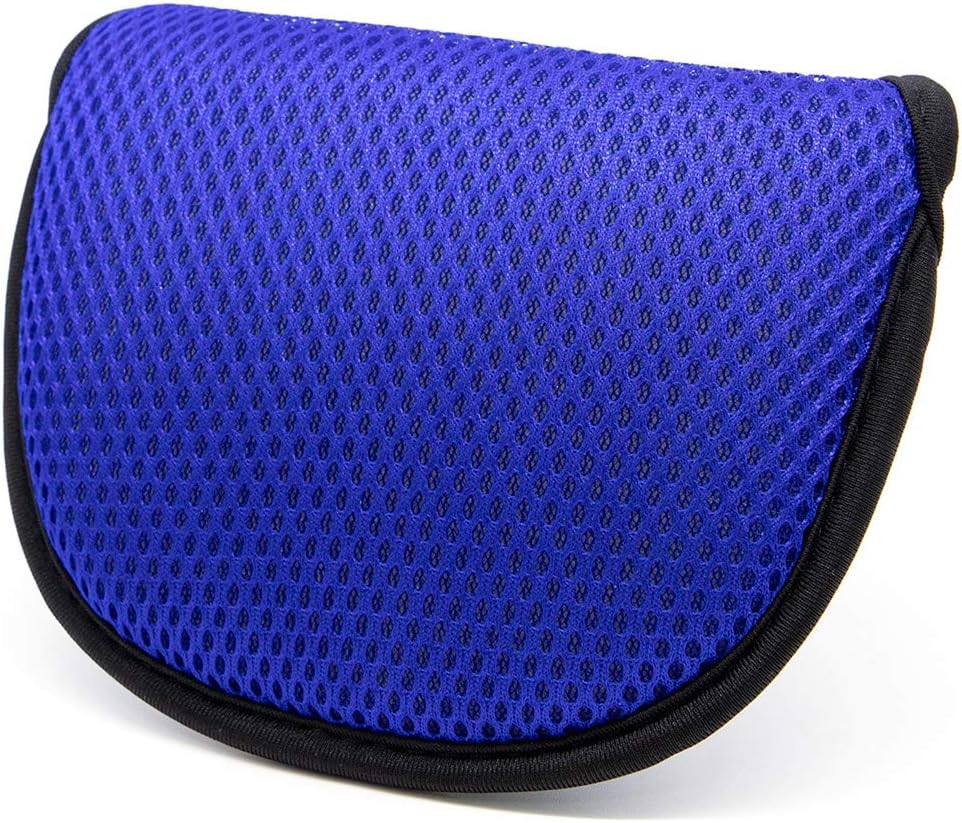 Barudan Golf Mesh Lightweight Putter Cover Mallet Putter Headcover Club Protector for Odyssey 2ball Scotty Cameron Futura Ping Taylormade 4 Colors Option Black Blue red Grey