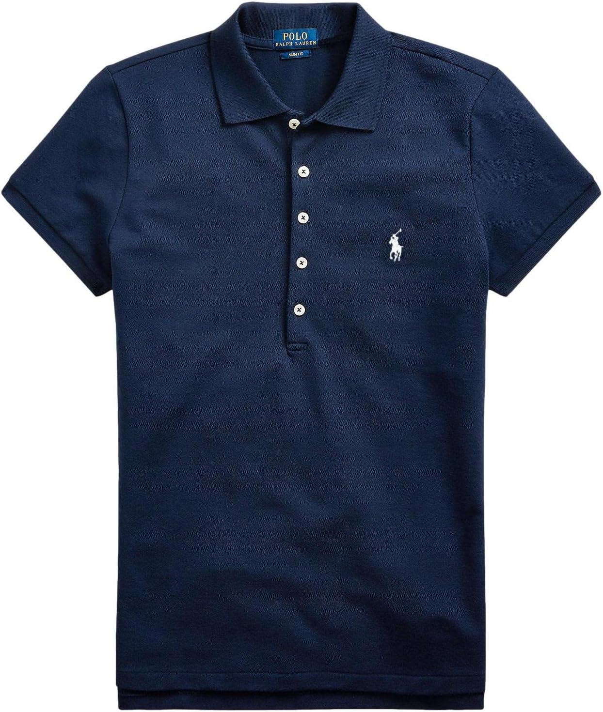 POLO RALPH LAUREN Women's Slim Fit Mesh Polo Shirt