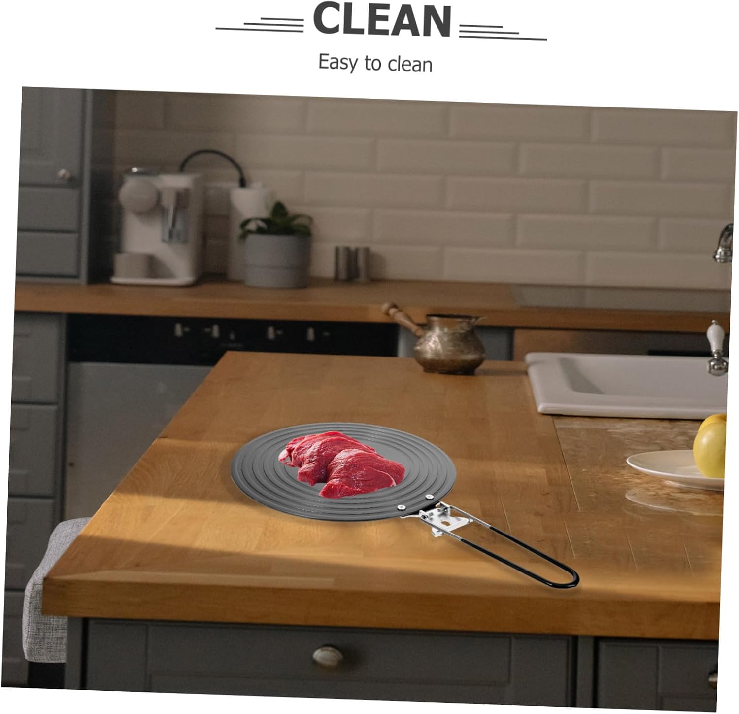 Heat Diffuser Plate Induction Cooktop Accessory Non-stick Cooking Surface for Gas Electric Stove Style