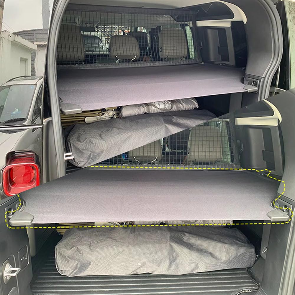 Auto Retrattile Copertura Bagagliaio Posteriore Coperture Compatibile con per Land Rover Defender 110 2020-2023
