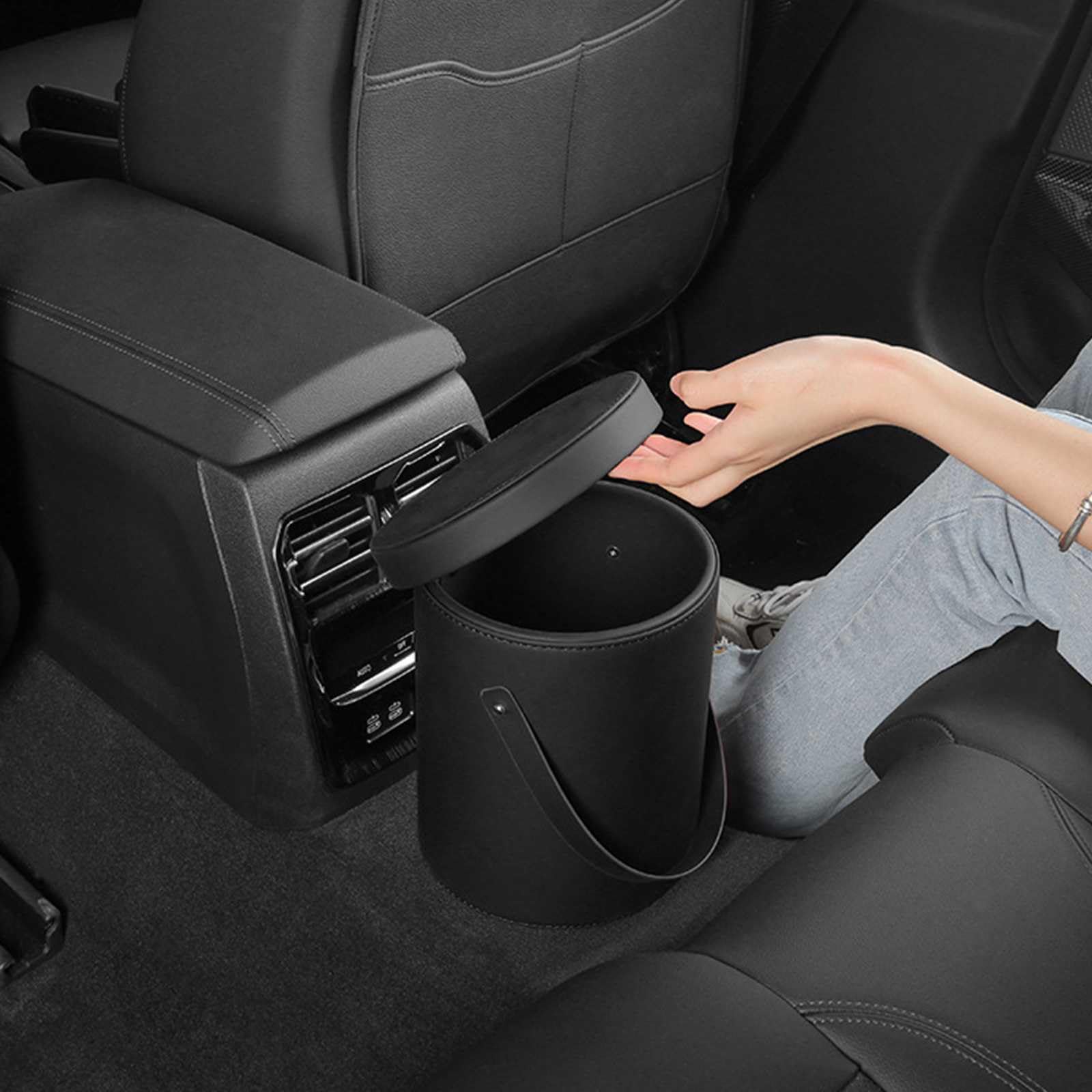 Amazon | トヨタランドクルーザー/RAV4/シエンタ に適用 車用ゴミ箱 車 