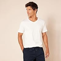 Vista 2 de Tienda Essentials Camiseta con cuello en V para hombre, paquete de 6