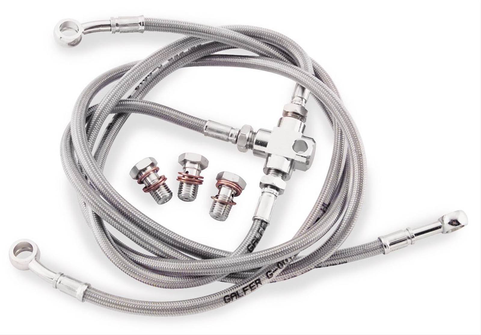 Amazon.com: Galfer Kawasaki ZX10R 08-13 Clear Stainless Steel