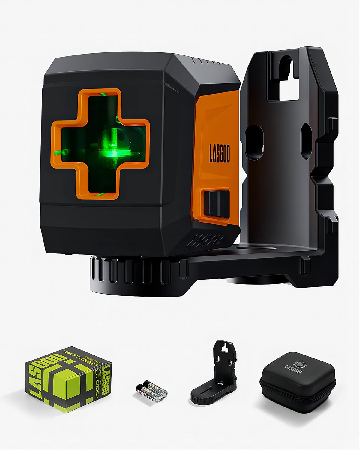 LASGOO Laser Level Self Leveling, Green Cross Laser Line with Vertical