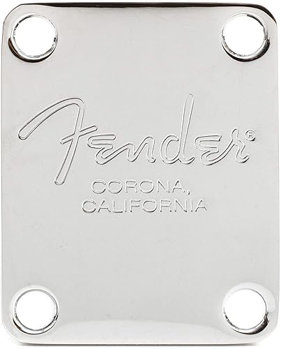 Miniatura 1 de Fender American Standard Bqass - Placa de cuello - Cromo
