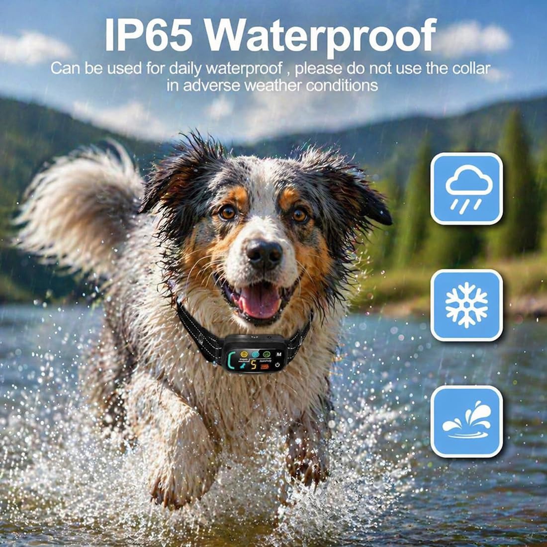 Collar Antiladridos con Spray de Citronela para Perros - Collar Inteligente con 5 Sensibilidades Ajustables y Beep/Vibración/Spray, Recargable Automática Anti ladridos para Perros Pequeños Grandes