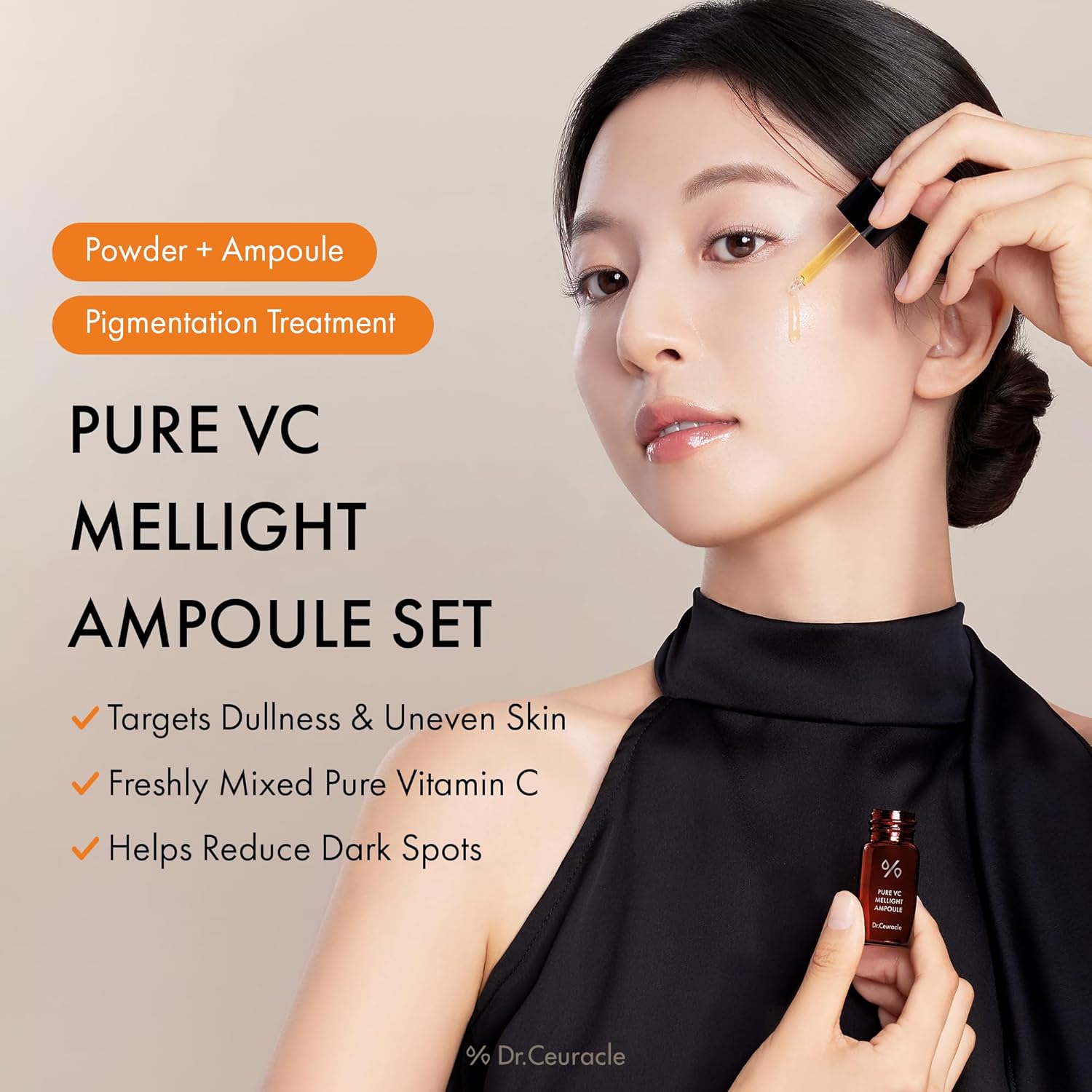 Dr.Ceuracle Pure Vitamin C Mellight Ampoule Set - Vitamin C Serum for Face, 4 Week Program for Anti-Oxidant, Fade Pigmentation, Skin Radiance, Korean Skincare (4 Counts (Pack of 1)) - Image 3