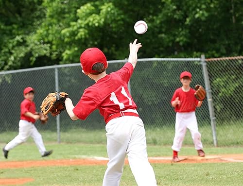 Miniatura 6 de Tebery Paquete de 12 pelotas de béisbol de entrenamiento de pelota T de tamaño estándar, béisbol de seguridad para niños de impacto reducido,