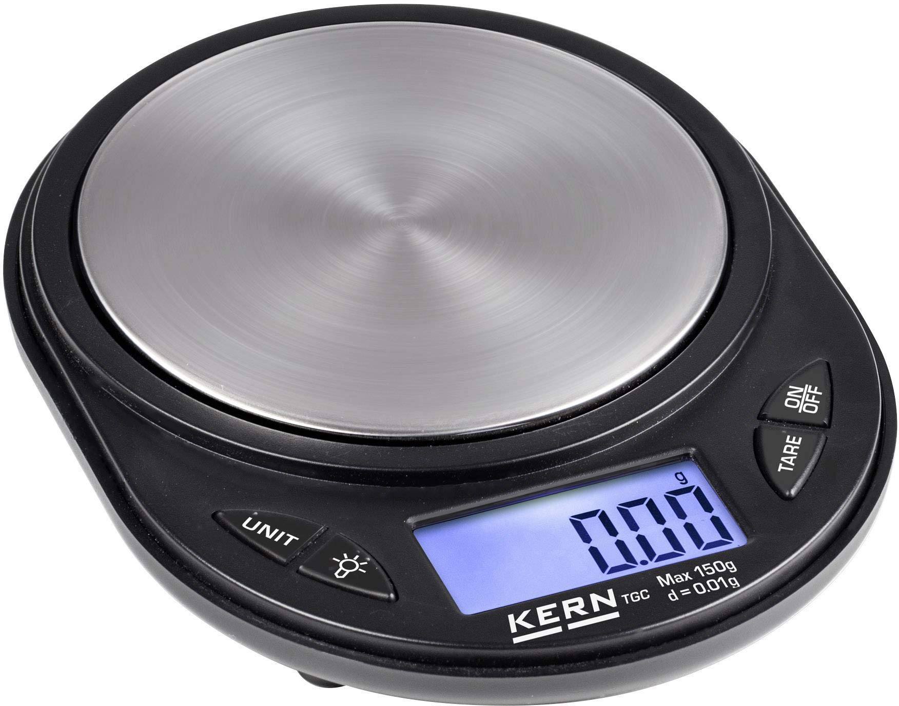 KERN TGC 150-2 Bilancia tascabile 150 g 0,01 g batteria