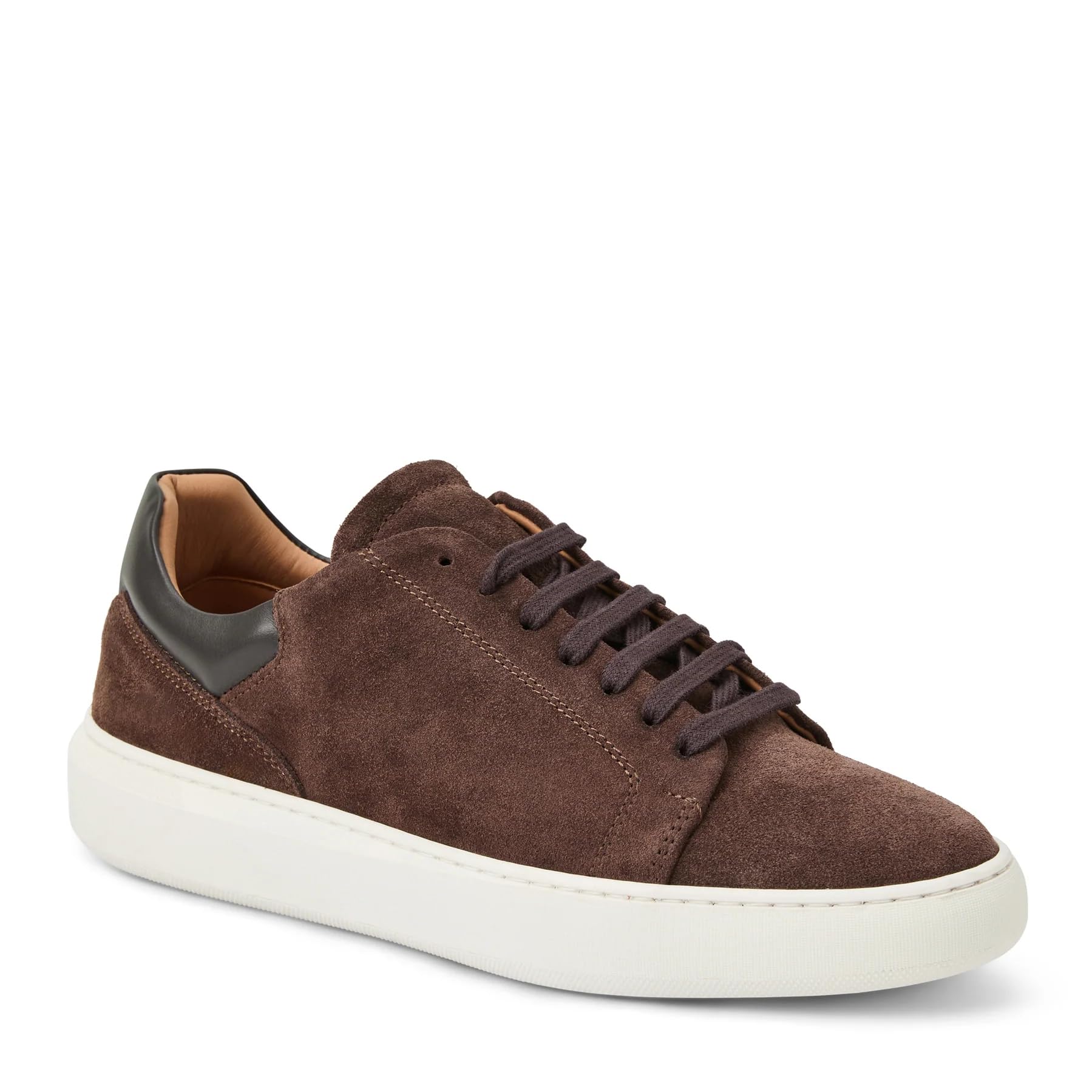 Bruno Magli Bruno Magli - Men's Salvatore Suede Sneakers, Italian Shoes with Lace-Up Closure (Brown Suede, 9 M)