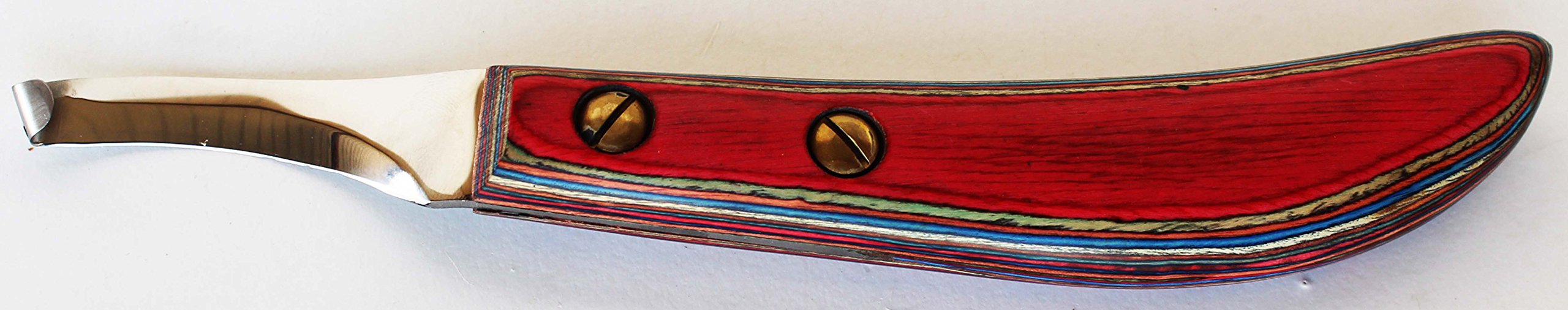 CHALLENGER Horse Farrier Tool Right Handed Steel Blade Wood Handle Hoof Pick 98433