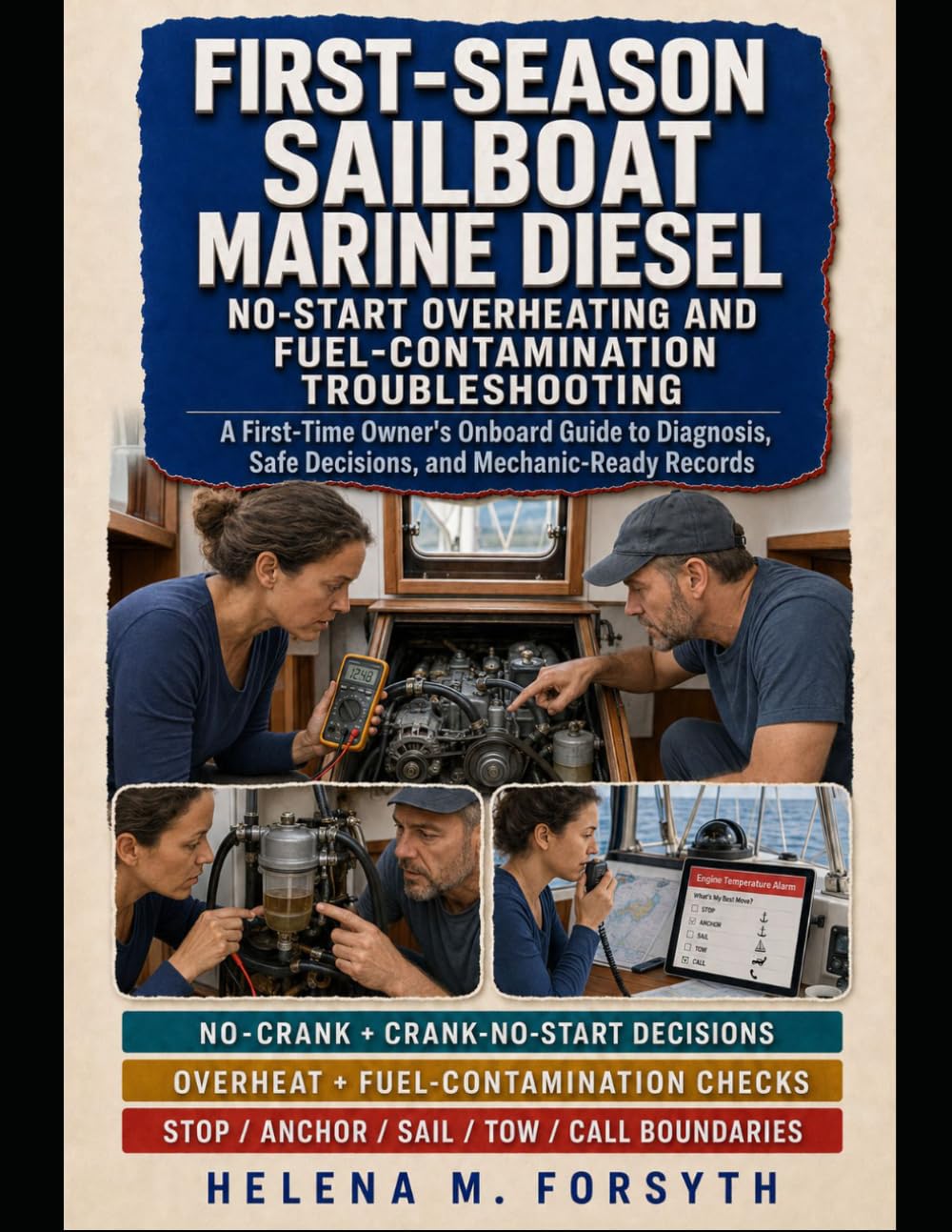First-Season Sailboat Marine Diesel No-Start Overheating and Fuel-Contamination Troubleshooting: A First-Time Owner's Onboard Guide to Diagnosis, Safe Decisions, and Mechanic-Ready Records