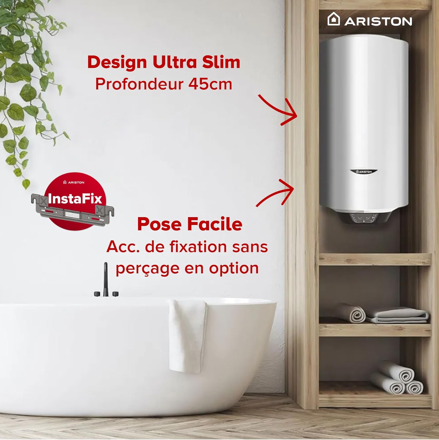 Ariston PRO 1 ECO Easy Installation with InstaFix