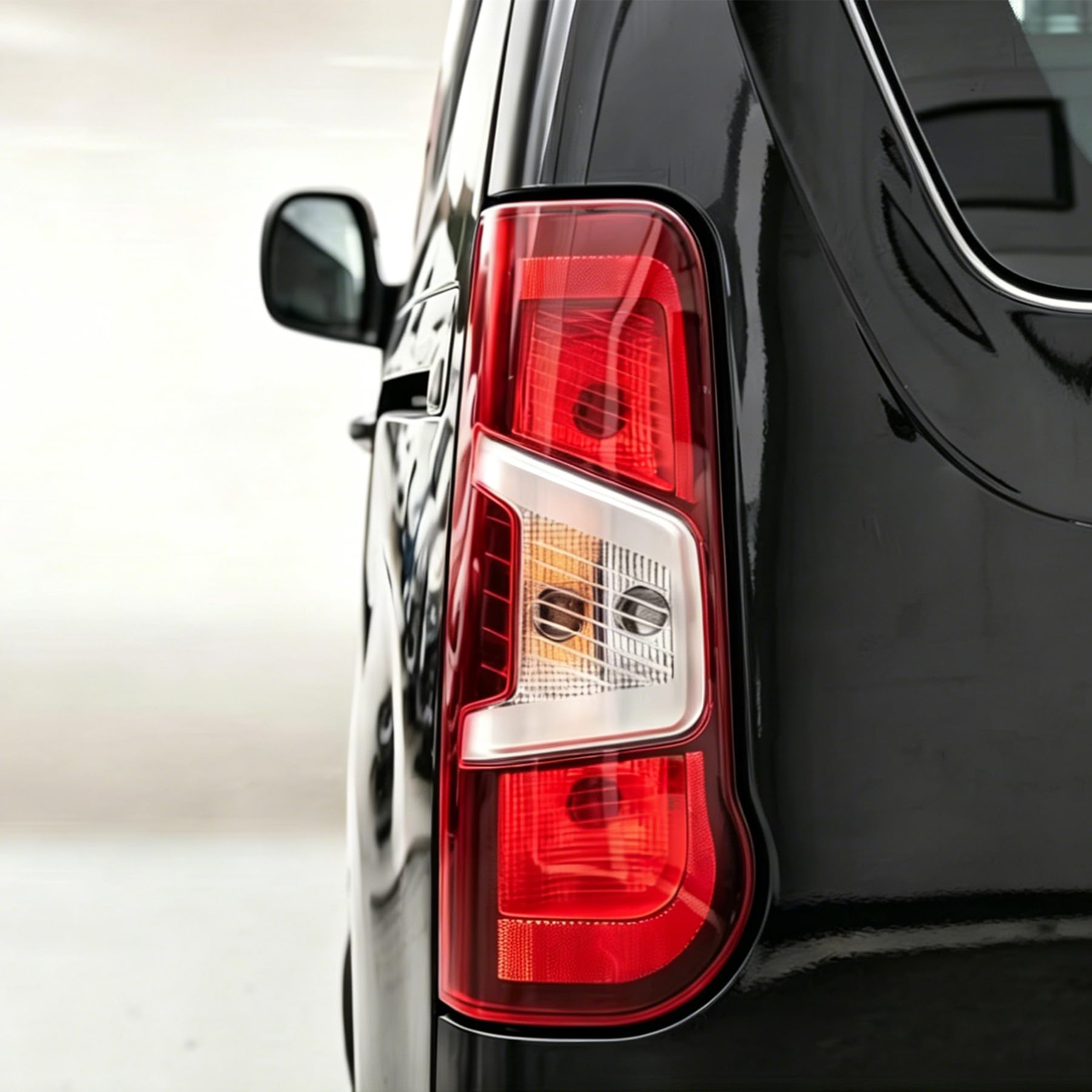 Feu Arrière Gauche pour Berlingo/Partner K9, Combo X19, Rifter de 2018, Proace City de 2019 (2 Portes Arrière), Sans Support de Lampe, E-Mark